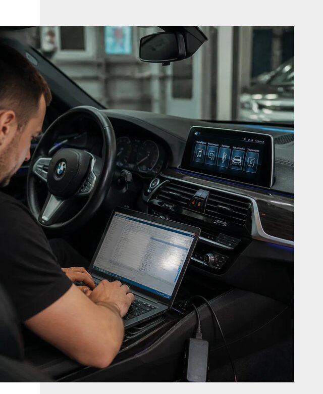 Русификация мультимедиа BMW для авто под ключ в Новодвинске
