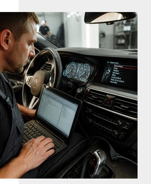 Русификация приборной панели BMW для авто в Новодвинске от компании