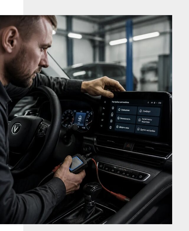 Русификация Changan CS55 и мультимедиа под ключ в Новодвинске