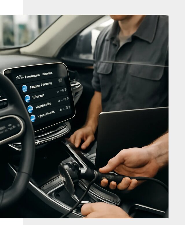 Установка приложений Geely для мультимедиа автомобиля в Новодвинске