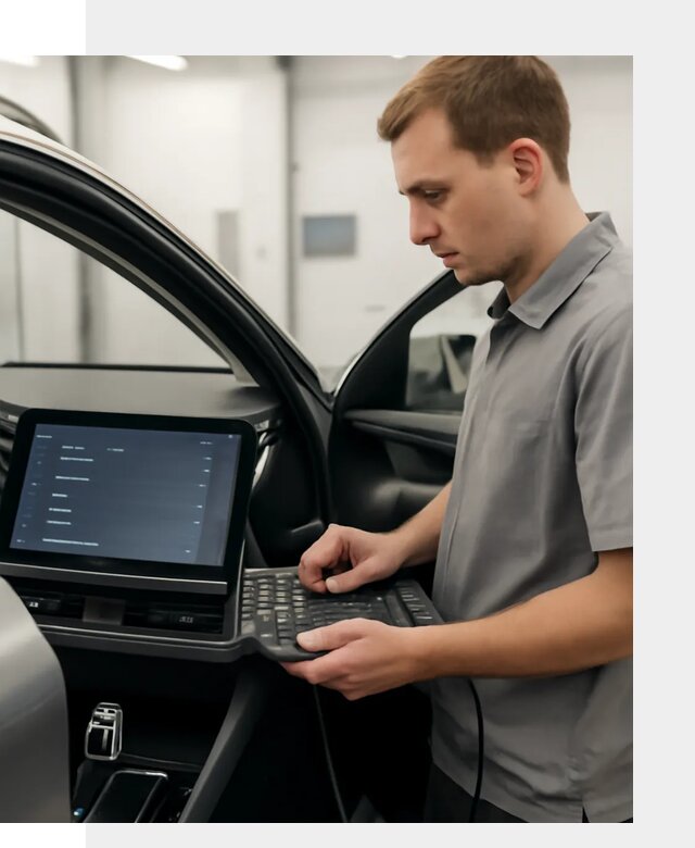 Русификация мультимедиа автомобилей Lynk Co в Новодвинске