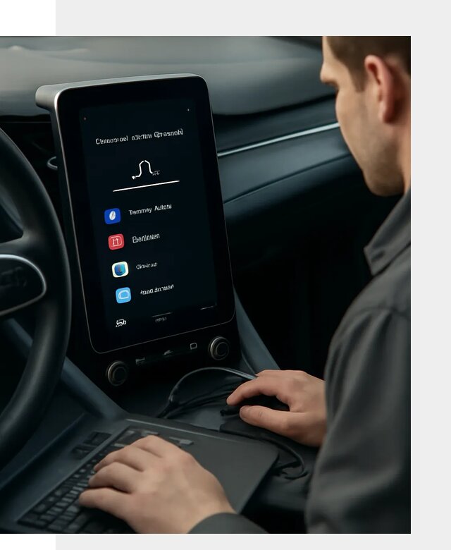 Установка приложений Lynk Co на автомобиль в Новодвинске
