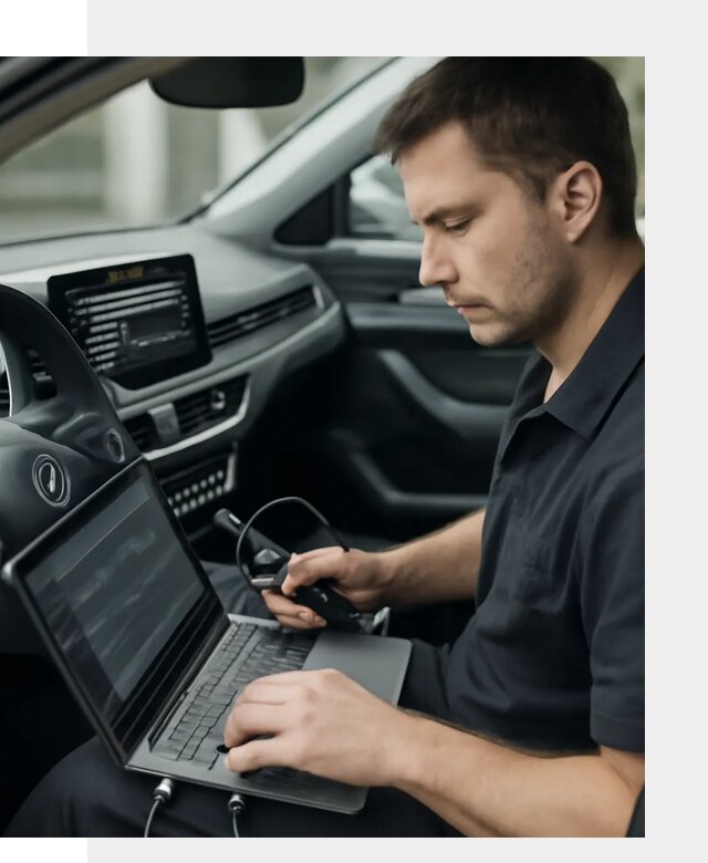 Настройка телематики автомобиля под ключ для авто в Новодвинске