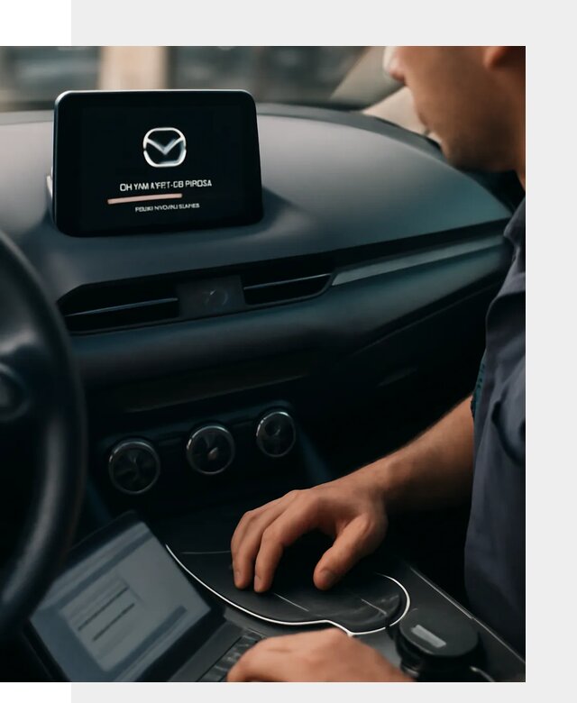 Установка приложений Mazda на мультимедийную систему в Новодвинске
