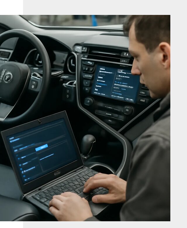 Русификация Toyota Camry 80 для мультимедиа в Новодвинске